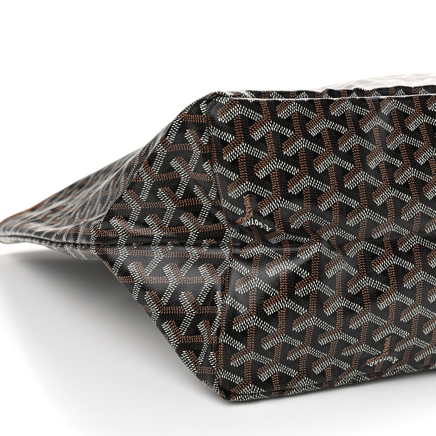 Goyard Goyardine Saint Louis GM Black Gold 10 of 11