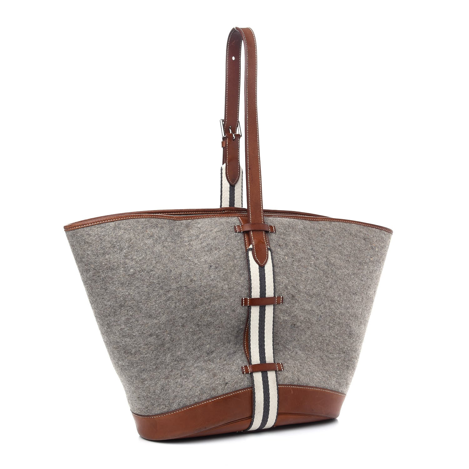Hermes Felt Camails Bucket Bag 3 of 13