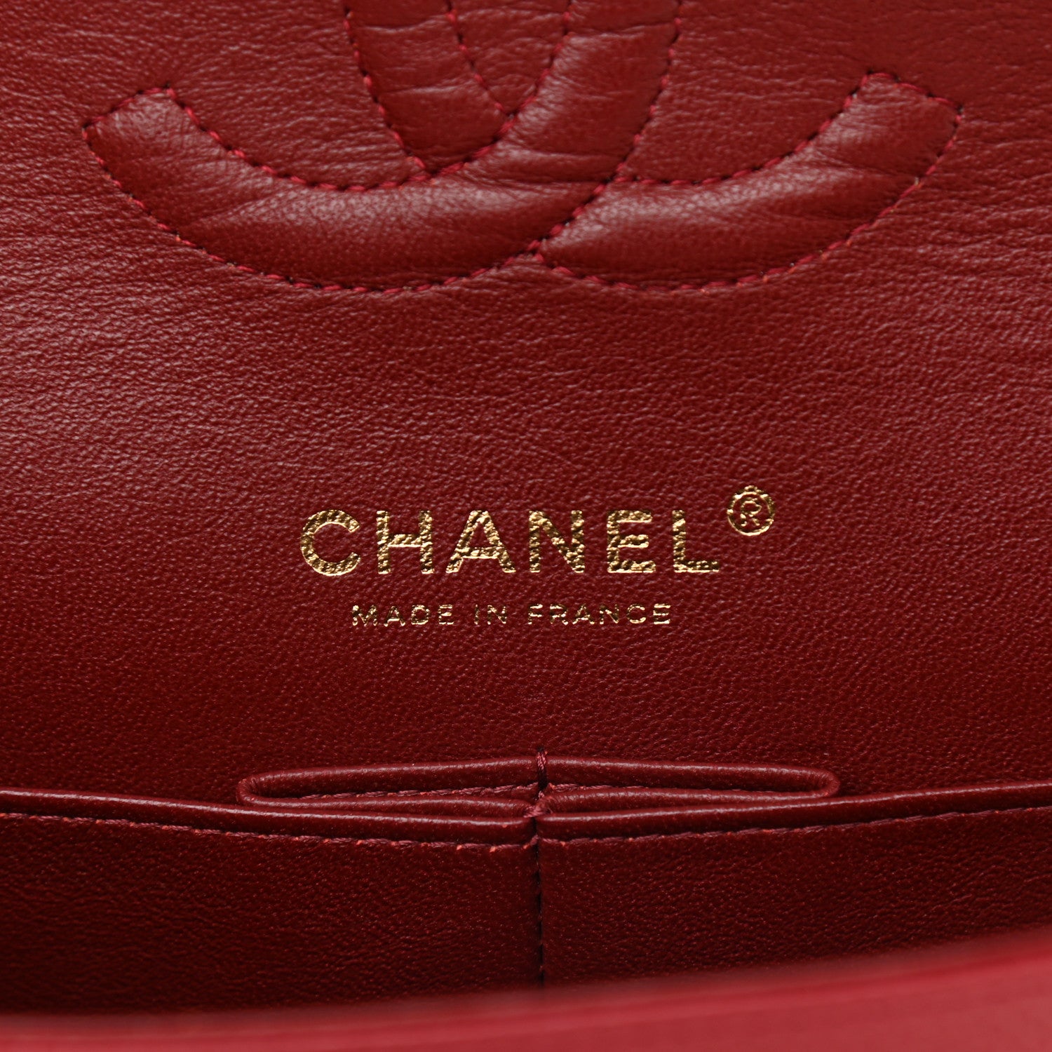 Chanel Caviar Quilted Medium Double Flap Red 6 of 11