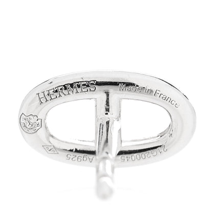 Hermes Sterling Silver TPM Farandole Earrings 4 of 5