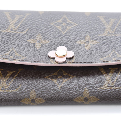 Louis Vuitton Monogram Bloom Flower Emilie Wallet 11 of 11
