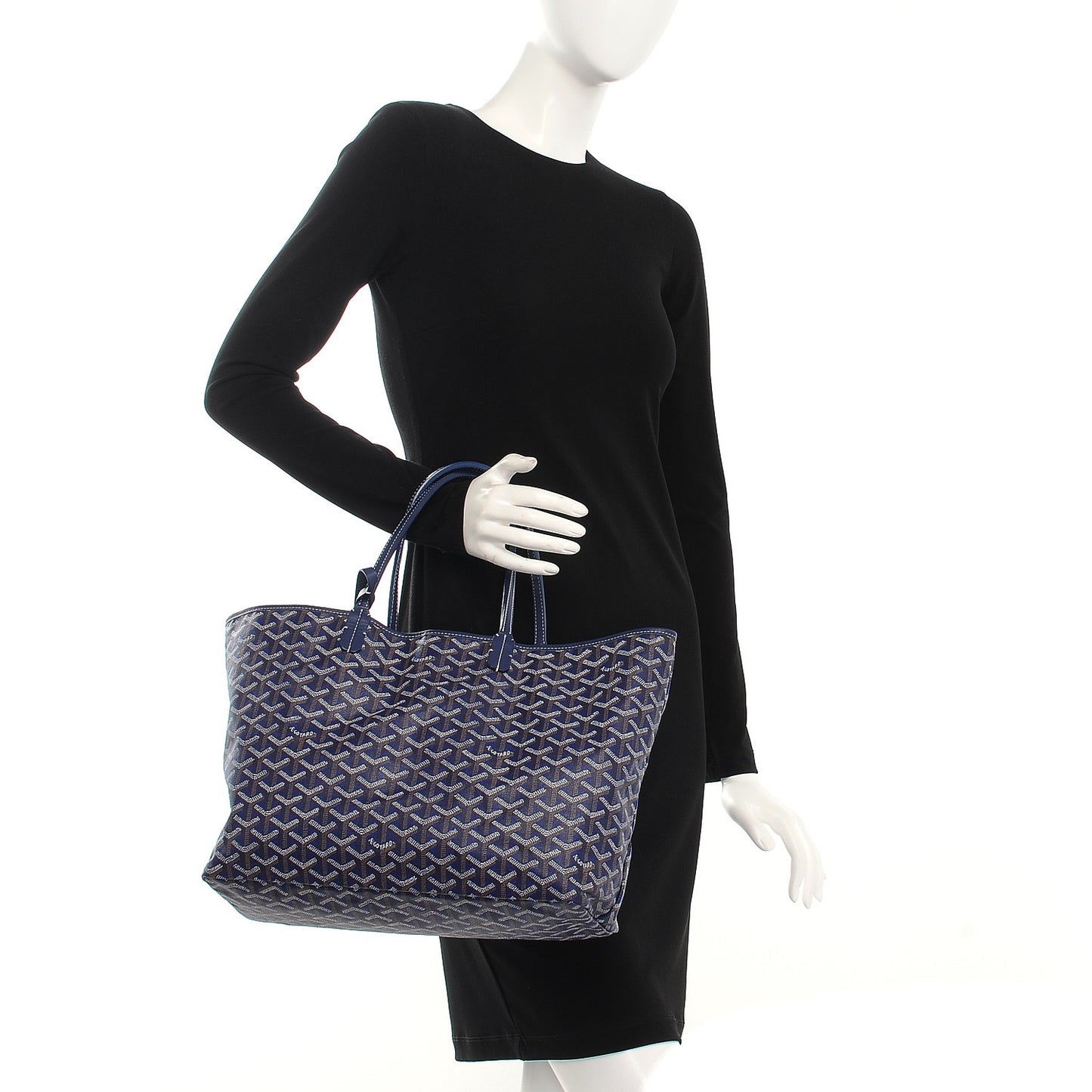 Goyardine Saint Louis PM Navy