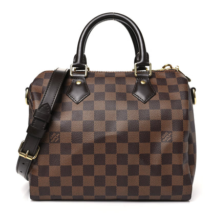 Louis Vuitton Damier Ebene Speedy Bandouliere 25 1 of 11