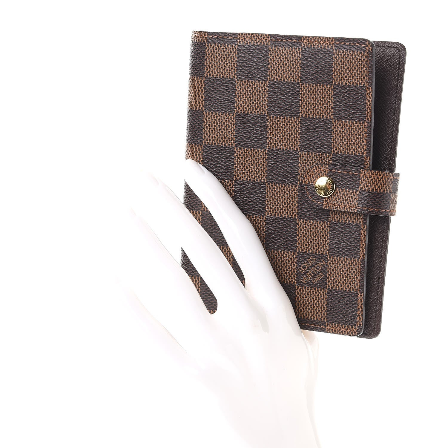 Louis Vuitton Damier Ebene Small Ring Agenda Cover 2 of 8