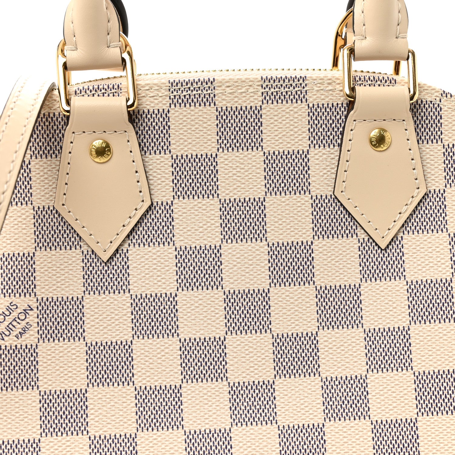 Louis Vuitton Damier Azur Braided Alma BB 7 of 10