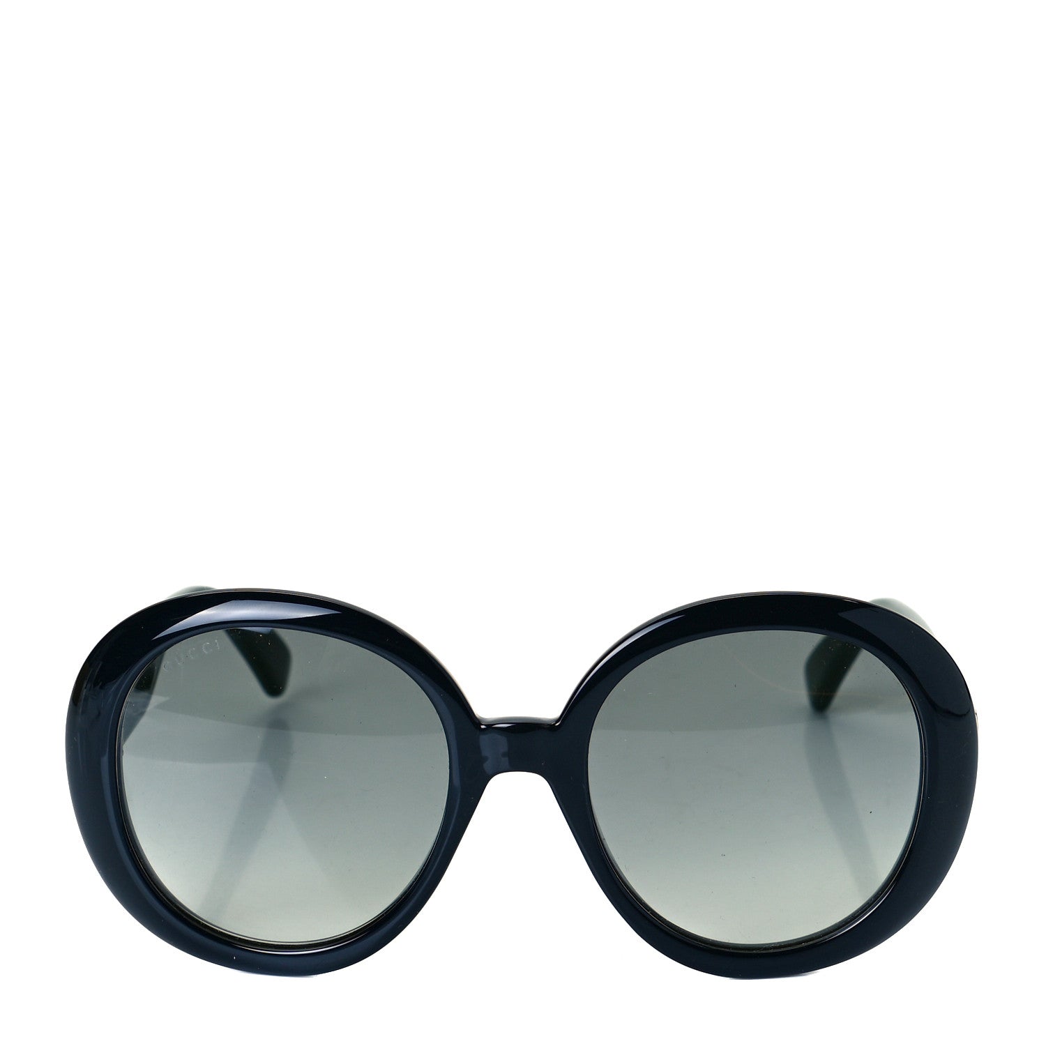 Gucci Round Eye GG Web Sunglasses GG0712S Black 2 of 7