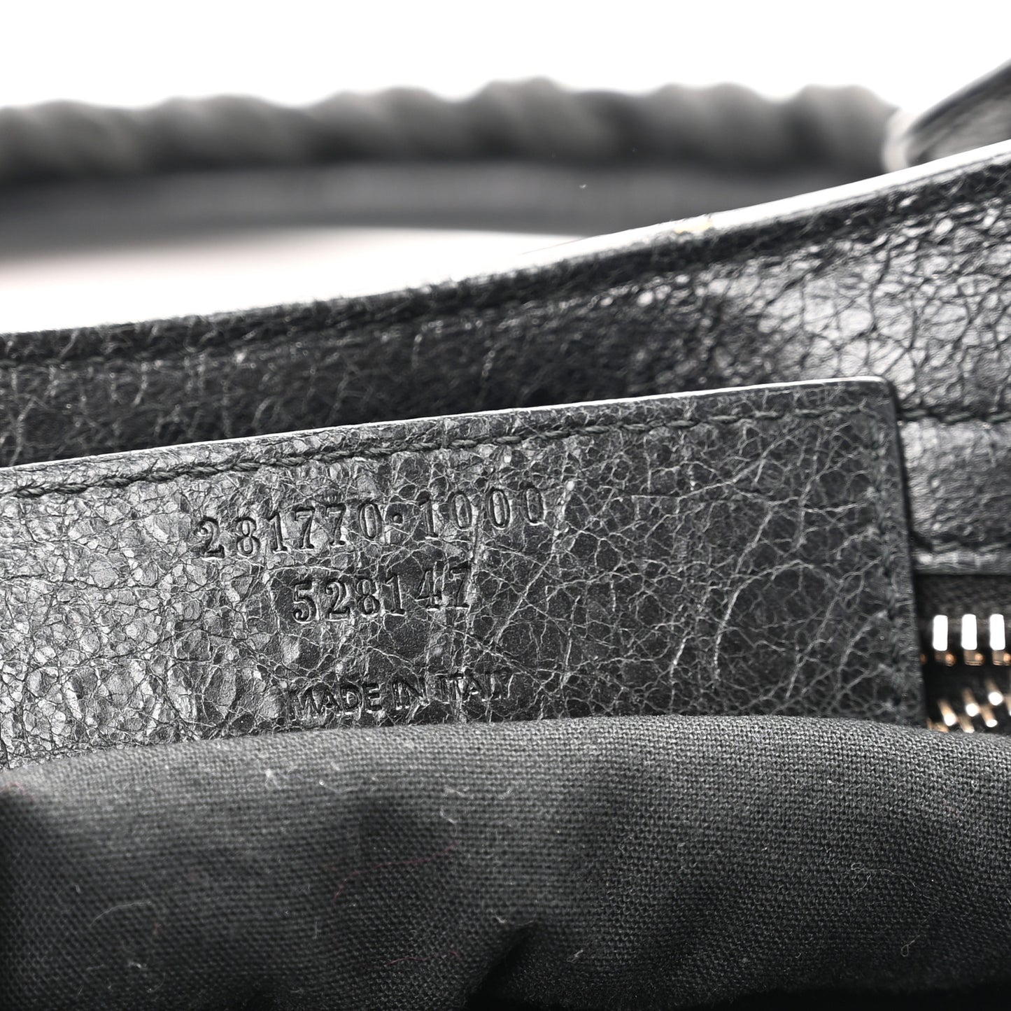 Agneau Giant 12 Rose Gold Hardware City Black