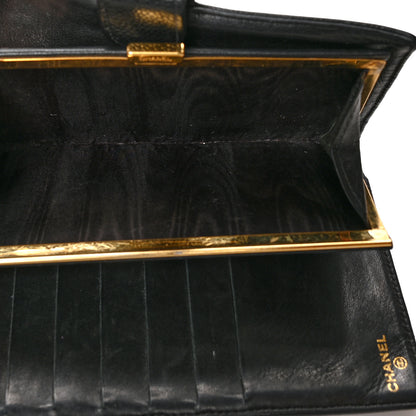 Chanel Caviar Timeless CC French Wallet Black 6 of 13
