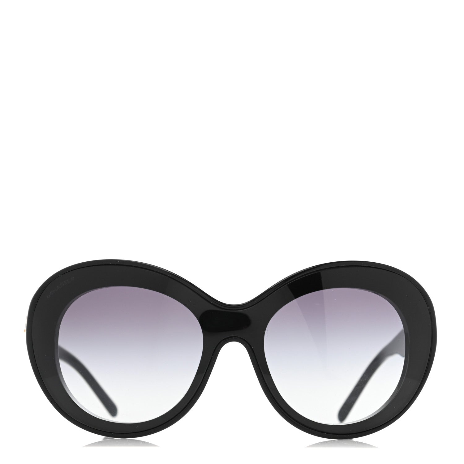 Chanel Shield Sunglasses 71281 Black 2 of 7