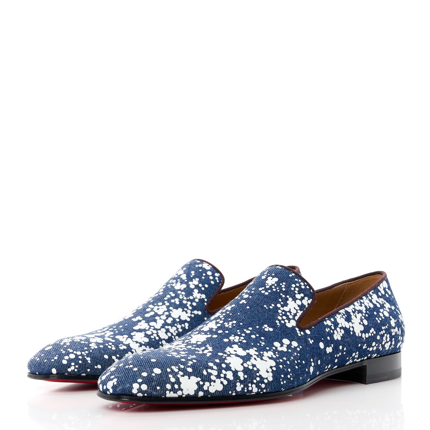 Denim Mens Dandelion Flat Loafers 41.5 Blue