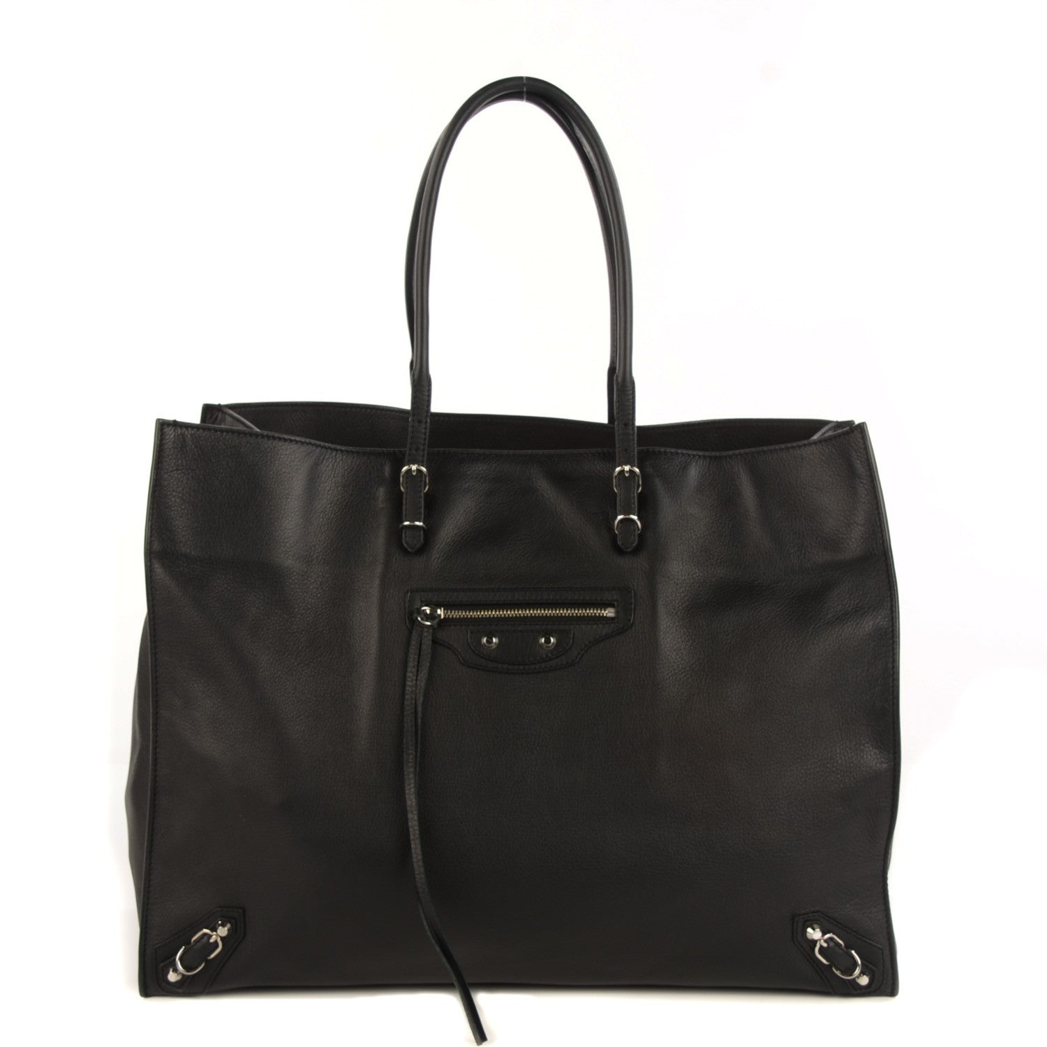 Balenciaga Supple Calfskin Papier A4 Tote Black 1 of 10