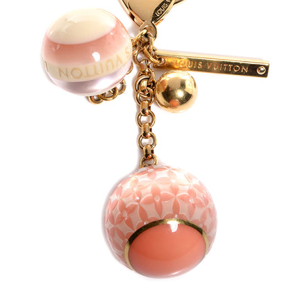 Louis Vuitton Mini Lin Croisette Bag Charm Pink 3 of 5