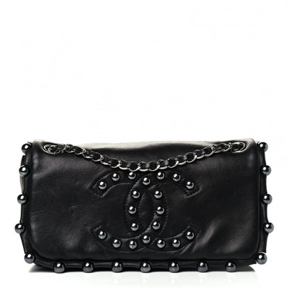 Chanel Lambskin Pearl Obsession Flap Black 1 of 4