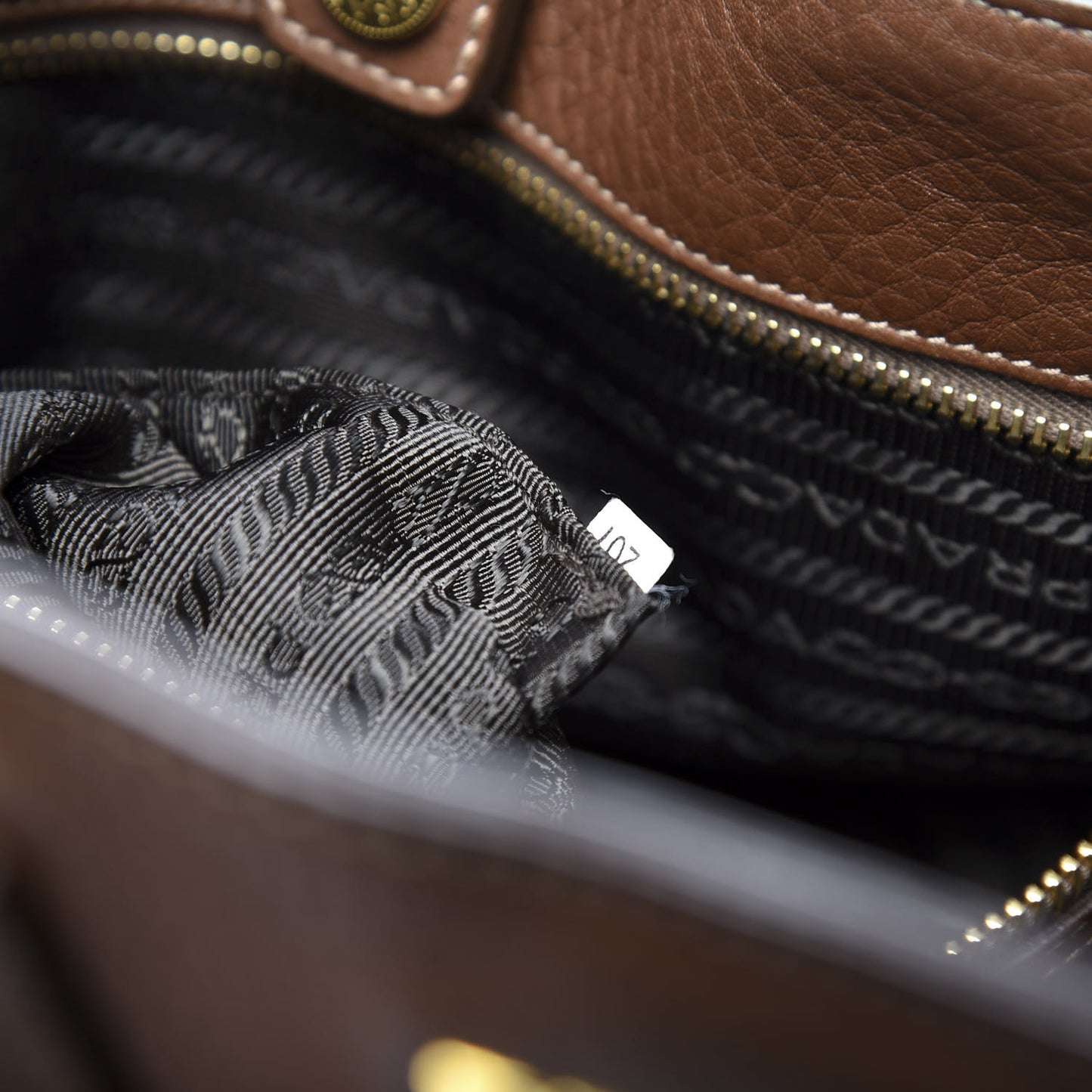 Vitello Daino Tote Palissandro