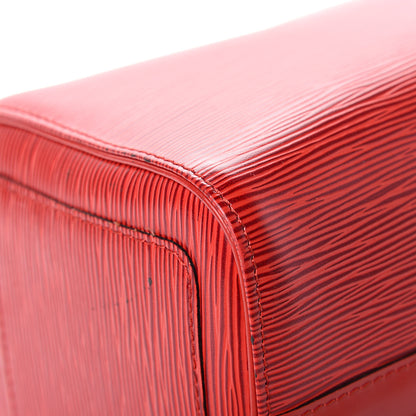 Louis Vuitton Epi Speedy 25 Castillan Red 11 of 18