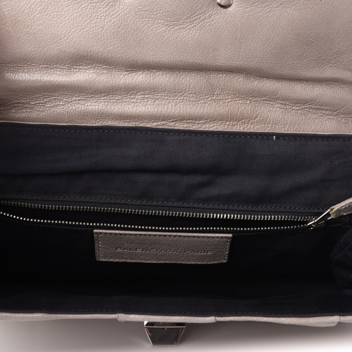 Chevre Stingray Clutch Grey