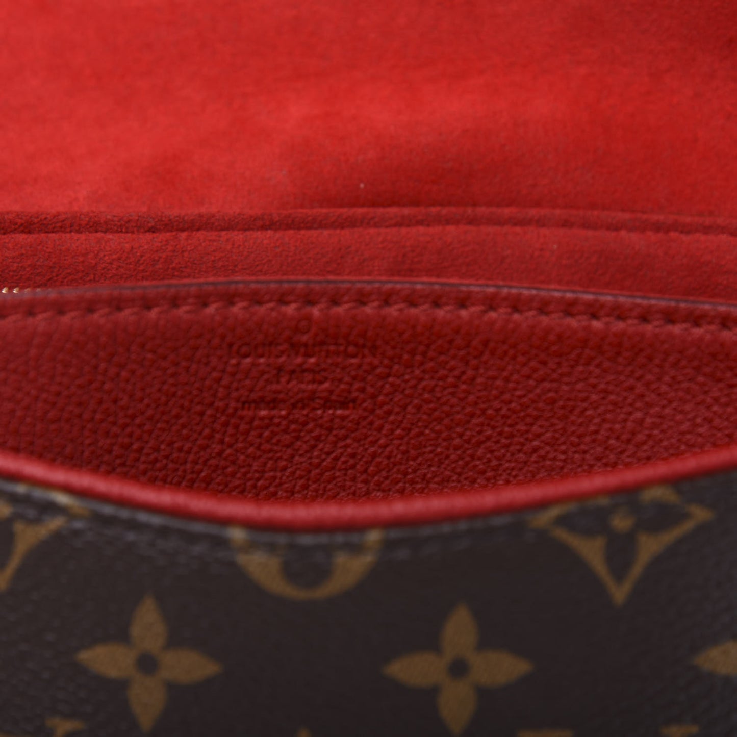Monogram Pallas Chain Cherry