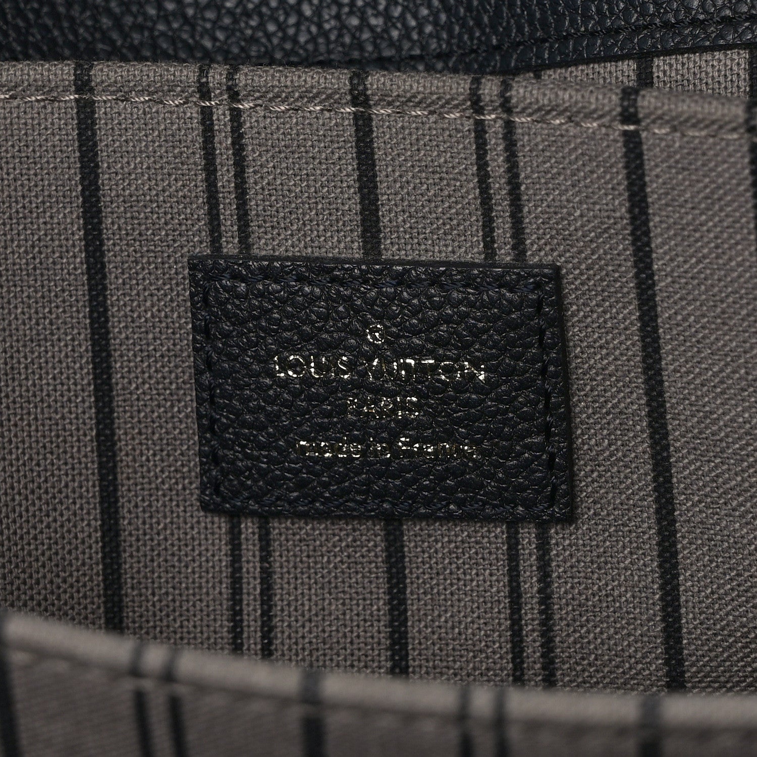 Louis Vuitton LOUIS VUITTON Empreinte Pochette Metis Black 6 of 11