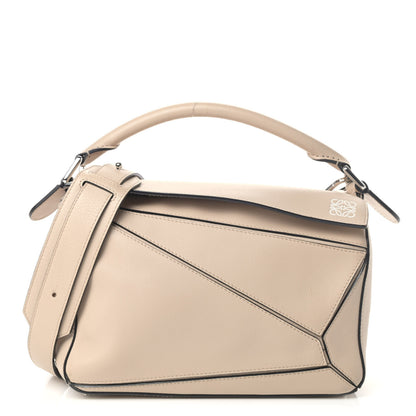Loewe Calfskin Small Puzzle Bag Ash 1 of 7