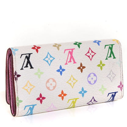 Louis Vuitton Monogram Multicolor Multicles 4 Key Holder White Litchi 3 of 7