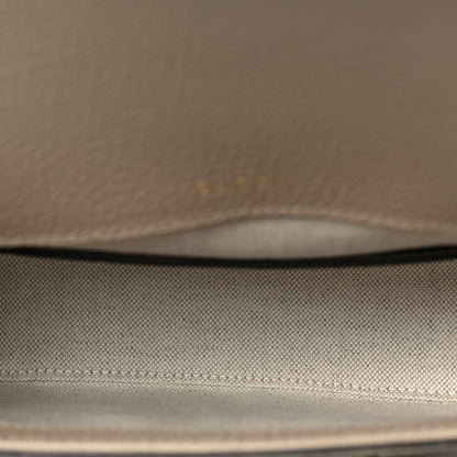 Gucci GG Supreme Monogram Textured Dollar Calfskin Web Mini Horsebit 1955 Shoulder Bag Beige Mystic White Oatmeal 5 of 8
