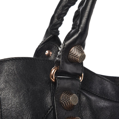Balenciaga Agneau Giant 21 Rose Gold Hardware City Black 13 of 13