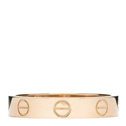 Cartier 18K Yellow Gold 3.5mm LOVE Wedding Band Ring 52 6 1 of 5