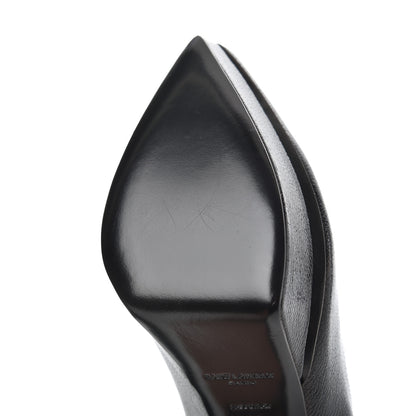 Saint Laurent Patent Grain de Poudre Janis 80 Escarpin Pumps 37 Black 11 of 14