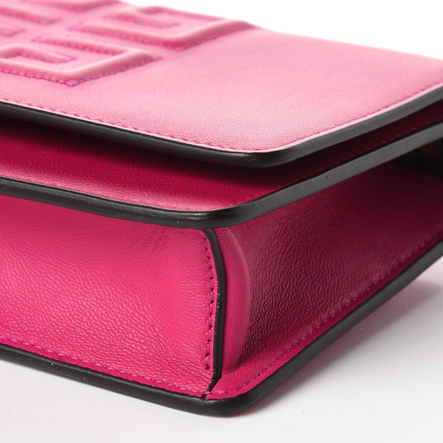 Givenchy Lambskin Emblem Chain Wallet Cyclamen 6 of 10