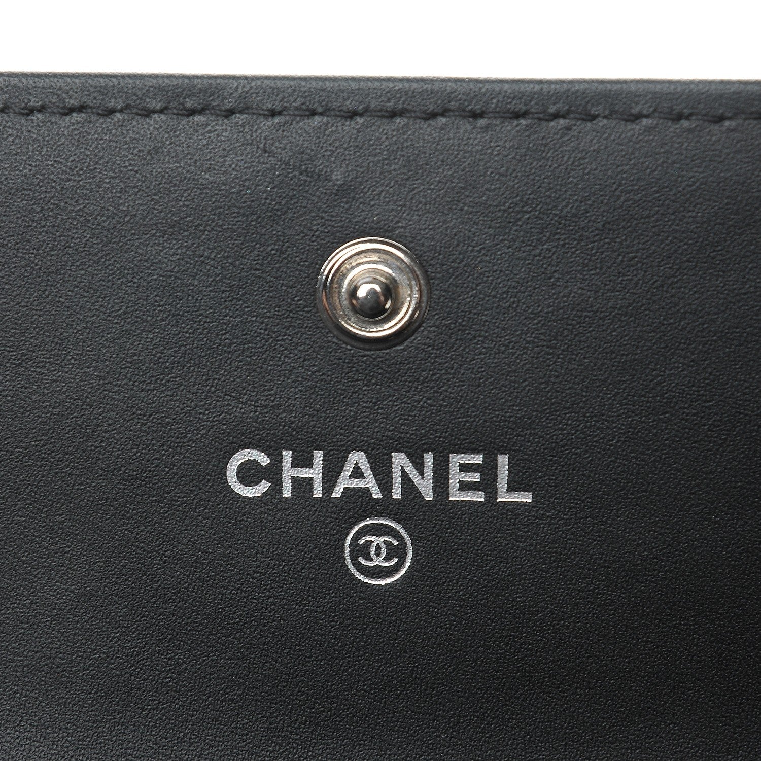 Chanel Caviar Timeless CC Large Gusset Flap Wallet Black 6 of 9