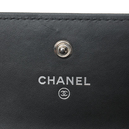 Chanel Caviar Timeless CC Large Gusset Flap Wallet Black 6 of 9