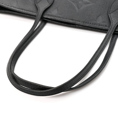 Louis Vuitton Empreinte Monogram Giant Neverfull MM Black 14 of 14