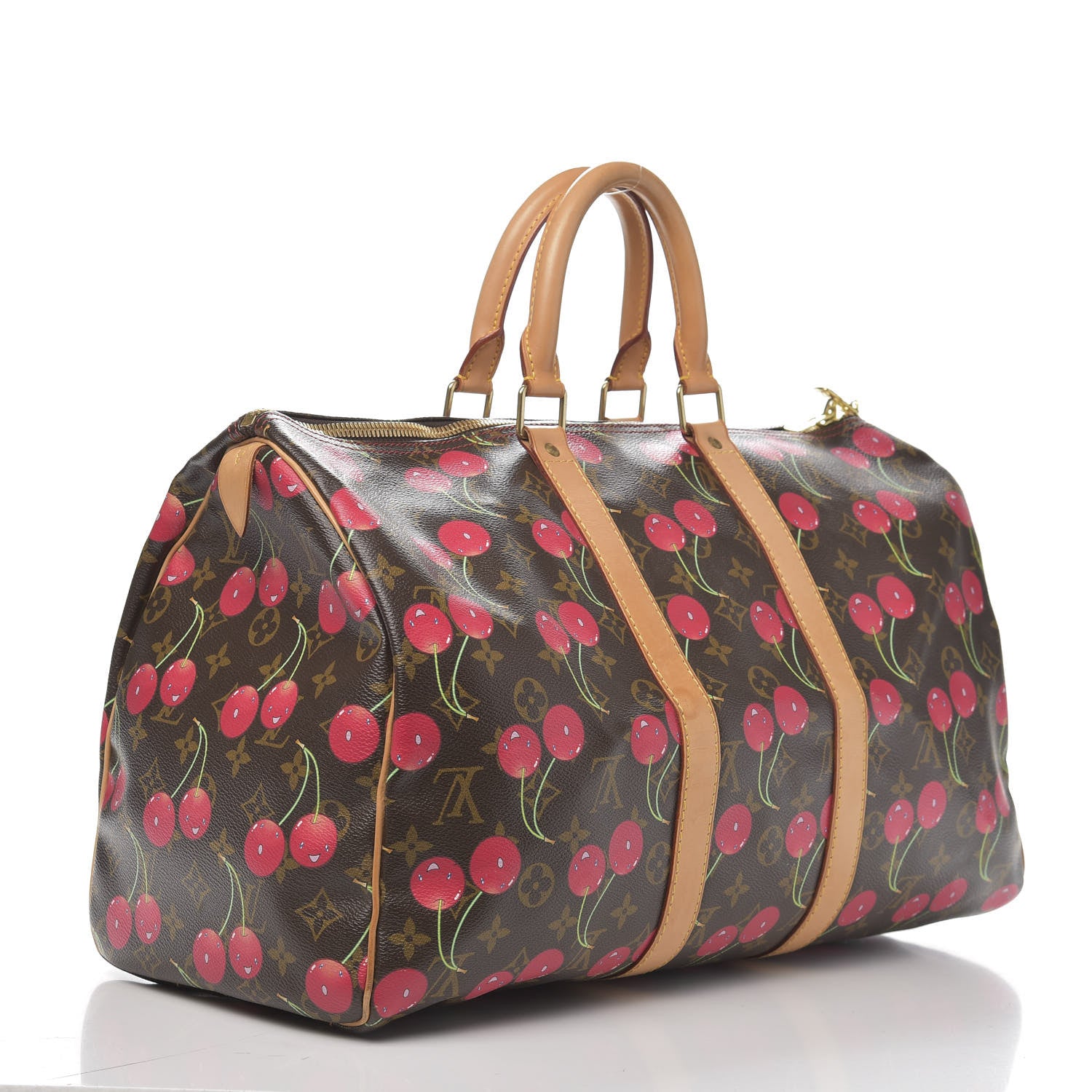Louis Vuitton Monogram Cerises Keepall 45 2 of 14
