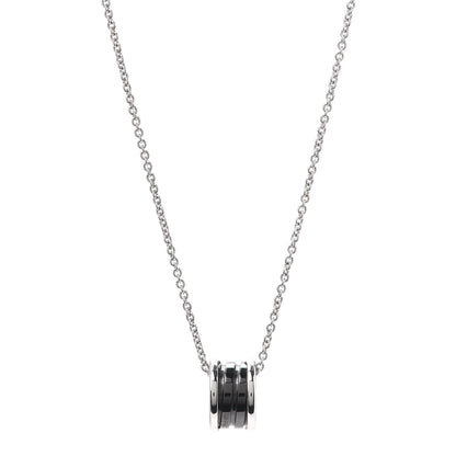 Bulgari Sterling Silver Ceramic Save The Children Pendant Necklace 1 of 6