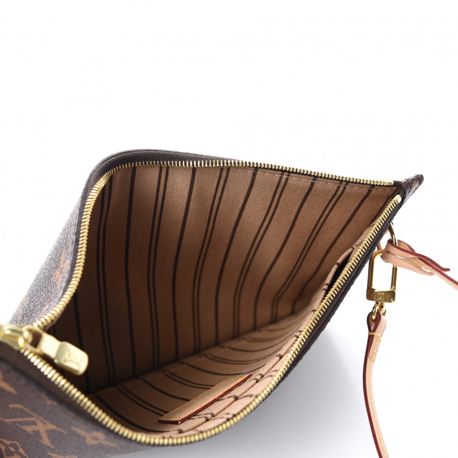 Louis Vuitton Monogram Neverfull MM GM Pochette 5 of 9