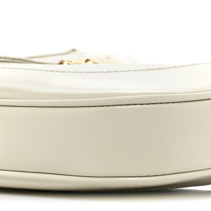 Gucci Boarded Dyana Lux Calfskin Small Jackie 1961 Hobo Mystic White 8 of 9