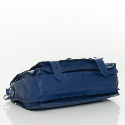 Proenza Schouler Lambskin Medium PS1 Satchel Cobalt 4 of 13