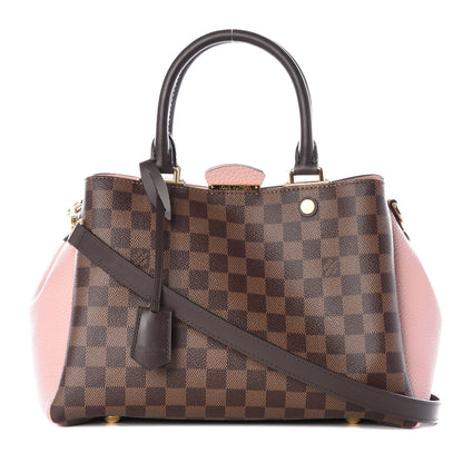 Louis Vuitton Damier Ebene Cuir Taurillon Brittany Magnolia 1 of 10