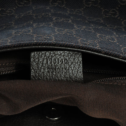 Gucci Denim Signature GG Shoulder Bag Brown 7 of 7
