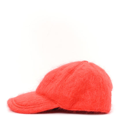 Gucci Mohair GG Lauren Baseball Hat L Orange 4 of 9