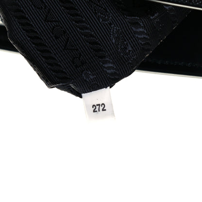 Prada Saffiano Metal Top Handle Black 7 of 10