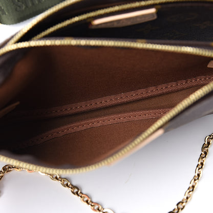 Louis Vuitton Monogram Multi Pochette Accessories Kaki 9 of 13