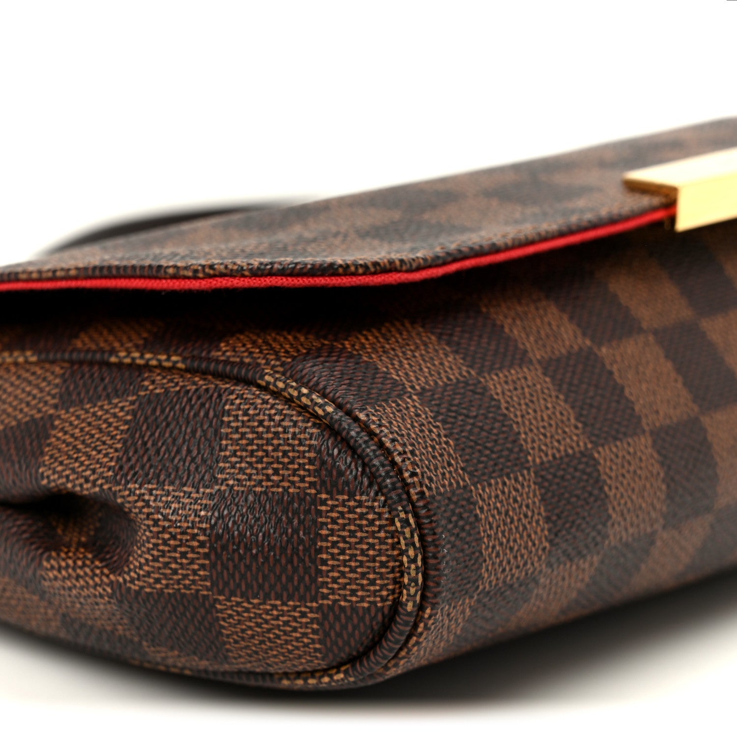 Louis Vuitton Damier Ebene Favorite MM 9 of 10