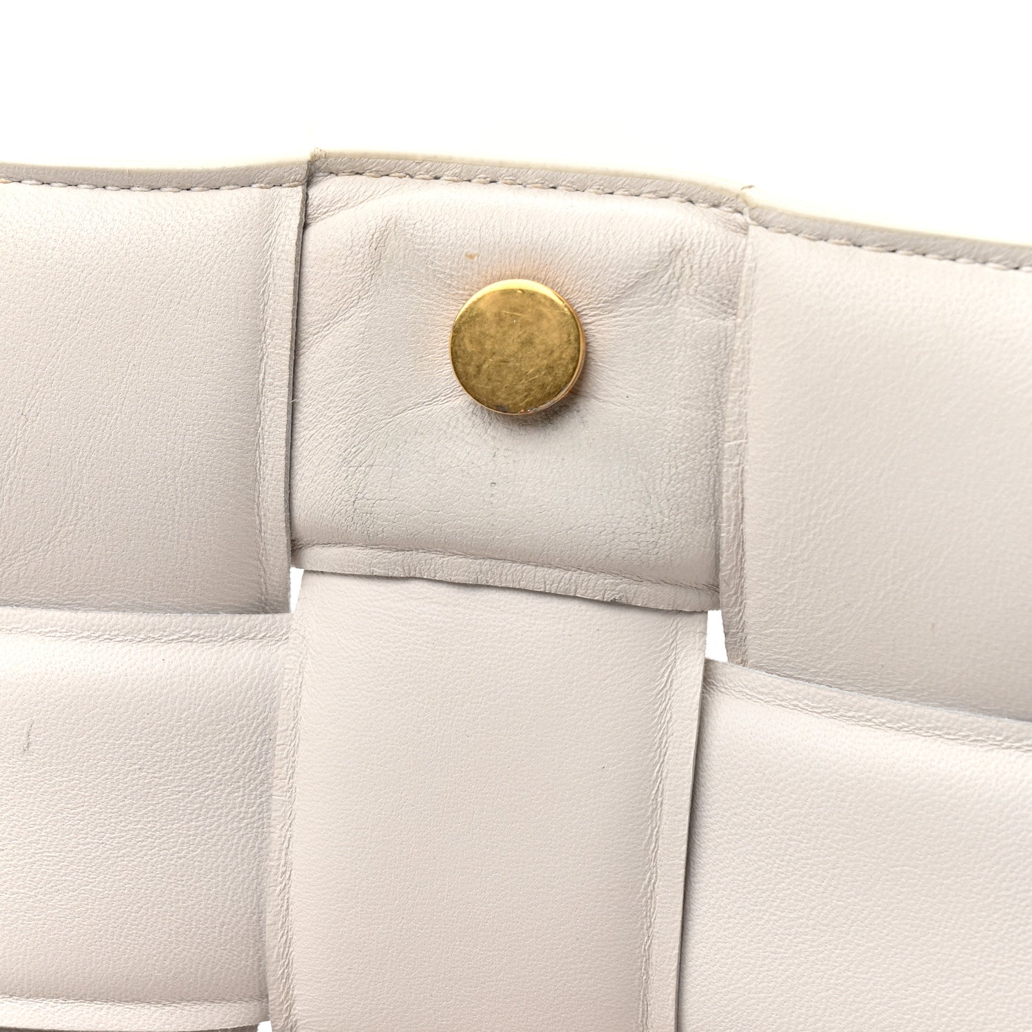 Bottega Veneta Nappa Maxi Intreccio Padded Cassette Crossbody Bag Chalk 12 of 13