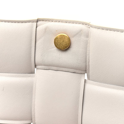 Bottega Veneta Nappa Maxi Intreccio Padded Cassette Crossbody Bag Chalk 12 of 13