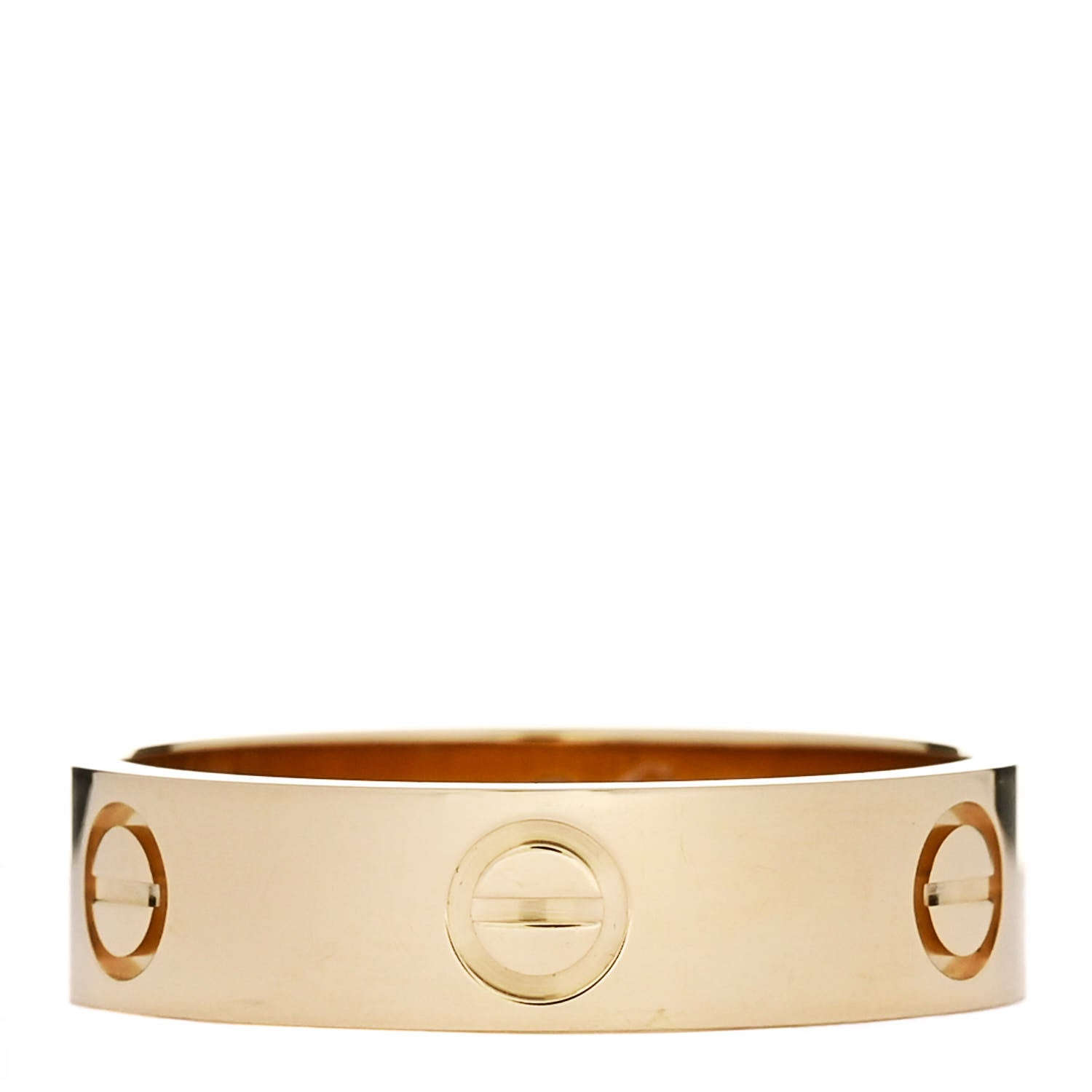 Cartier 18K Yellow Gold 5.5mm LOVE Ring 61 9.5 1 of 5