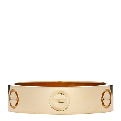 Cartier 18K Yellow Gold 5.5mm LOVE Ring 61 9.5 1 of 5