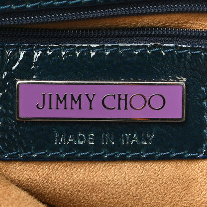 Jimmy Choo Patent Suede Mona Tote Green 8 of 23