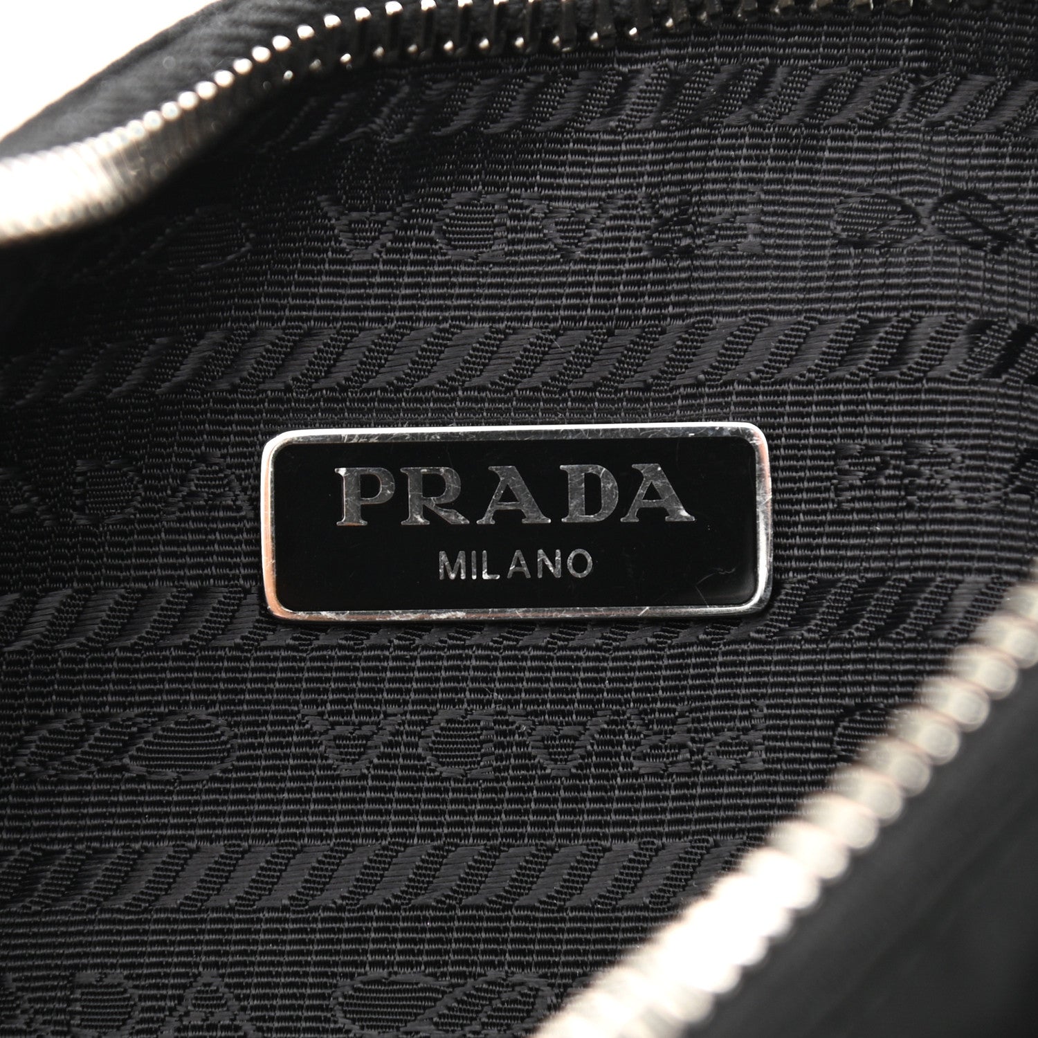 Prada Nylon Re-Edition 2005 Shoulder Bag Black 6 of 7