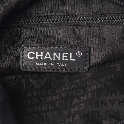 Chanel Lambskin Stitched Medium Ultimate Soft Tote Black 6 of 8